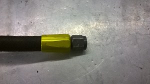 Flexible tubing assembly. Surprisingly hard to get it right, but here it is ... right